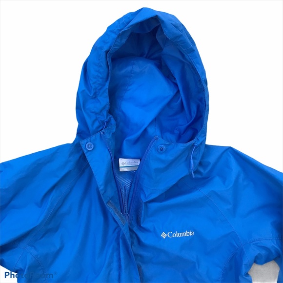 Columbia Trail Hooded Jacket Outdoor Hiking Nylon - Picture 4 of 7